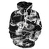 Mens Casual Scary Halloween costumes Lover Party Punk Rock Pullover Sweatshirts Streetwear - menochic
